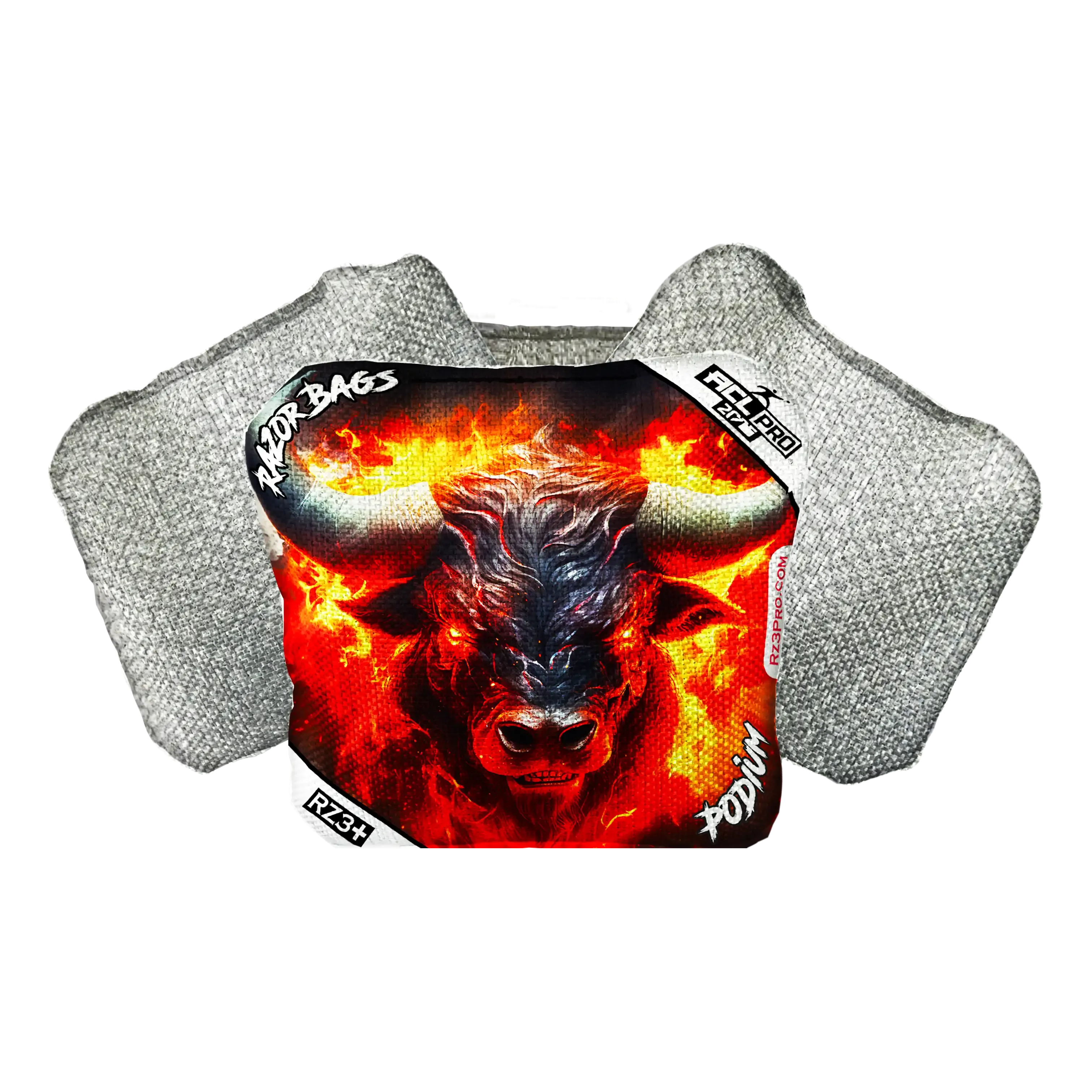 Podium | Fire Buffalo | ACL PRO Razor Cornhole Bags