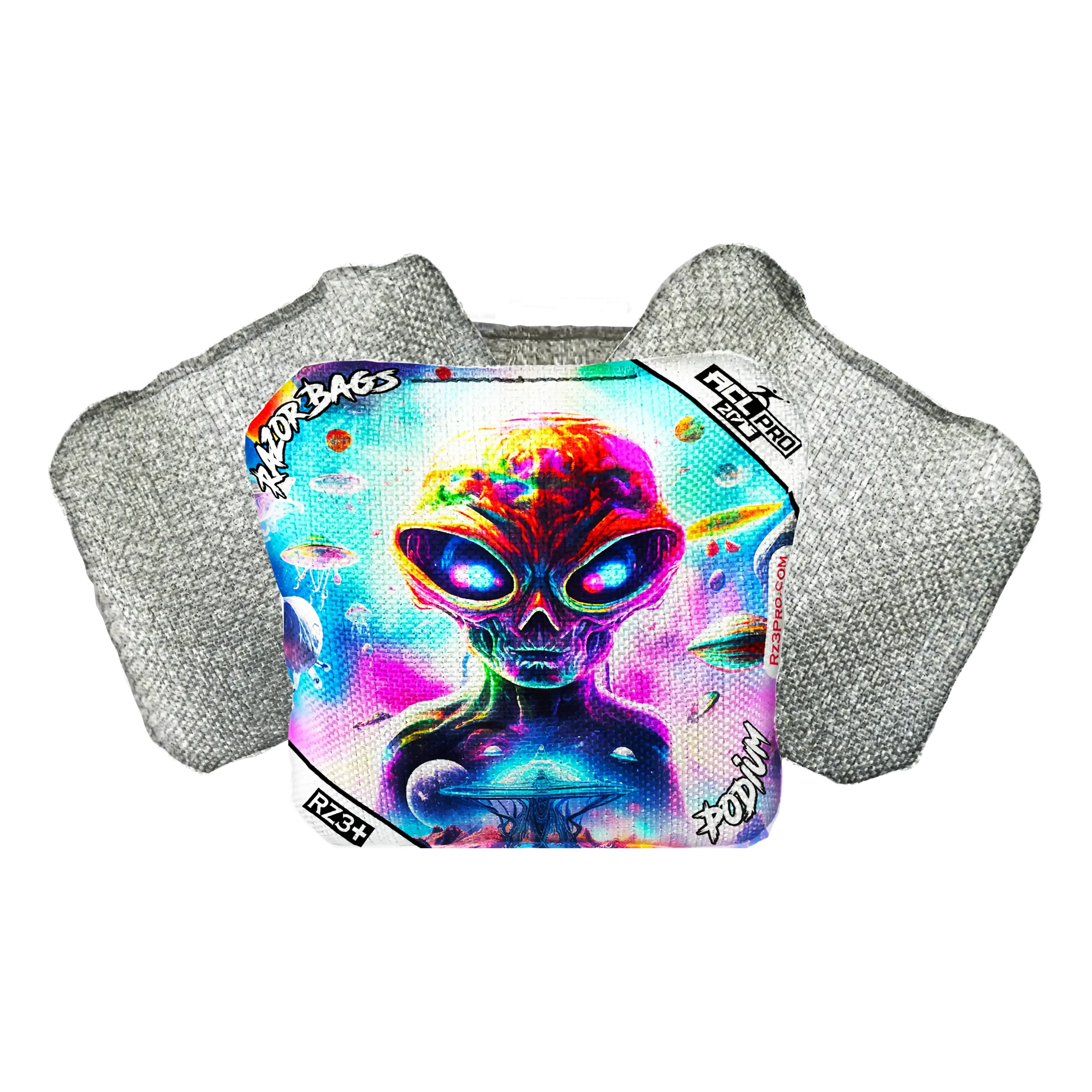 Podium | Not Alone | ACL PRO Razor Cornhole Bags