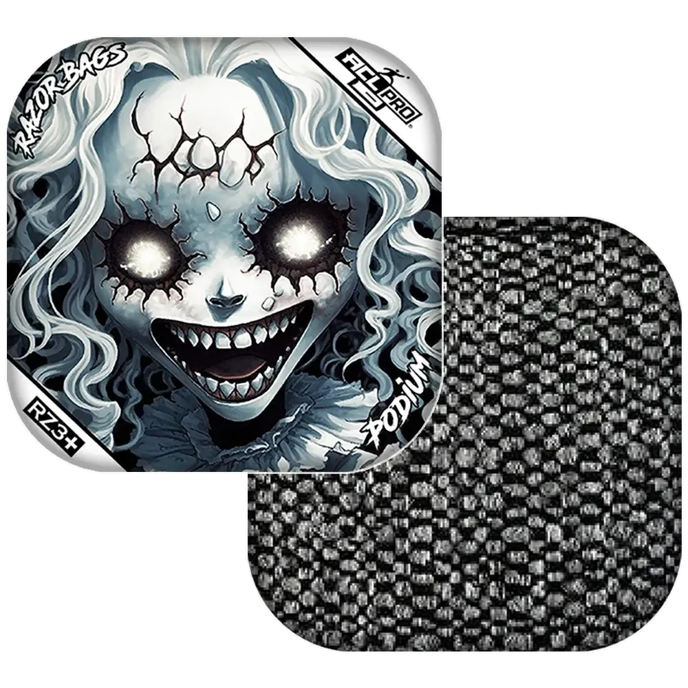Podium | Scary Girl | ACL PRO Razor Cornhole Bags