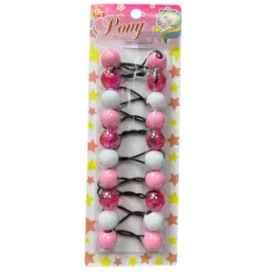 Ponytail Holders 20 mm (KIDS)-8PCS #06256 (31.134)