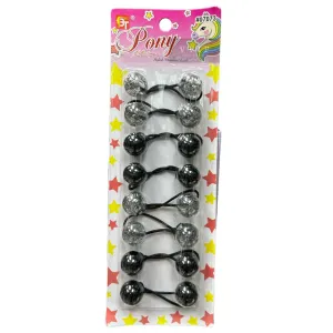 Ponytail Holders 20 mm (KIDS)-8PCS #07073 (31.135)