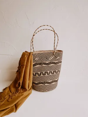 Praya Day Bag Black Motif