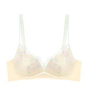 Premium Joy Non Wired Push Up Deep V Bra