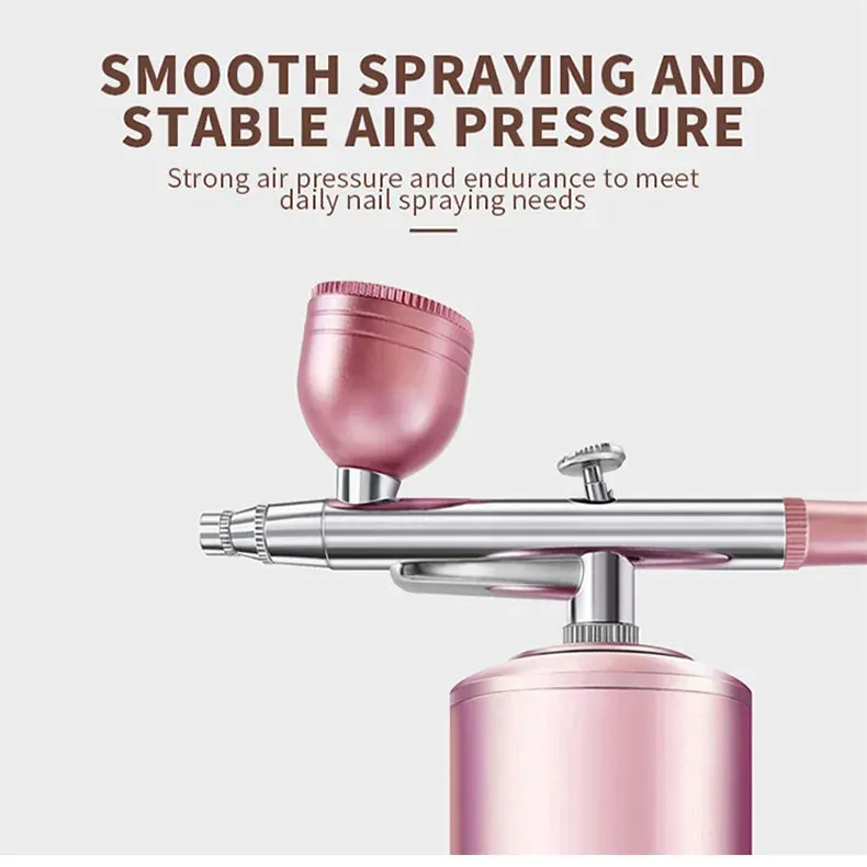 Professional Nail Art Painting USB Compressor, Disinfectant Fogger Machine, Sanitizer Sprayer. Electrostatic ULV Atomizer & Cordless Handheld Nano Steam Gun