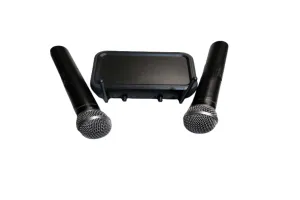 Professional UHF Wireless Dual Handheld Microphone System