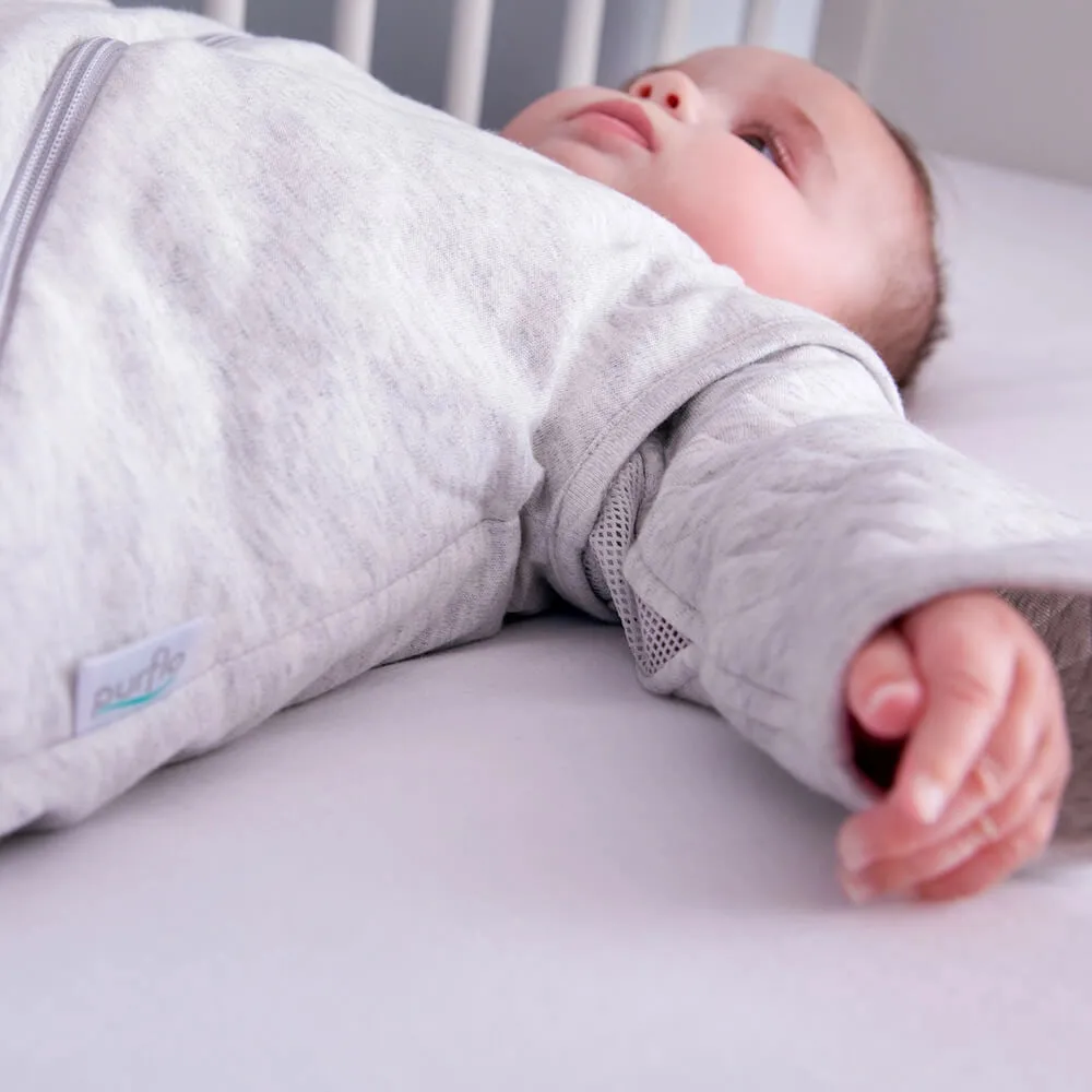 Purflo Removable Sleeves 2.5 Tog Sleeping Bag - Minimal Grey