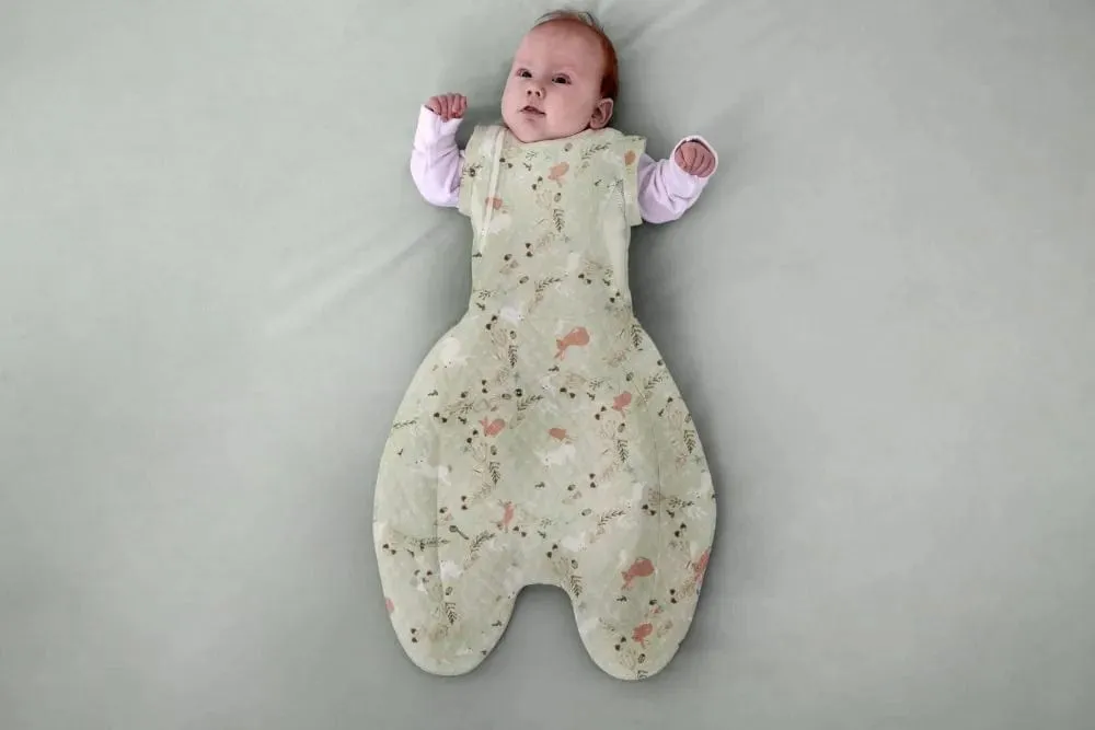 Purflo Swaddle To Sleep Bag 2.5 TOG 0-4 Month - Storybook Sage