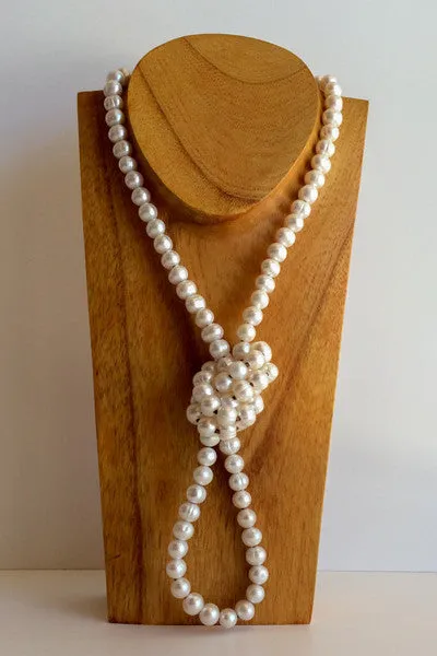 "Modern Classic" Freshwater Pearl Necklace