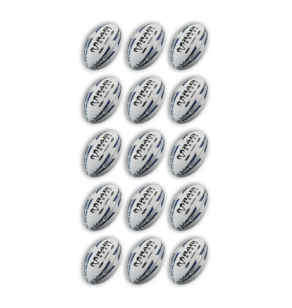 Raider 2.0 Black Match Ball Bundle - 15 x balls and bag