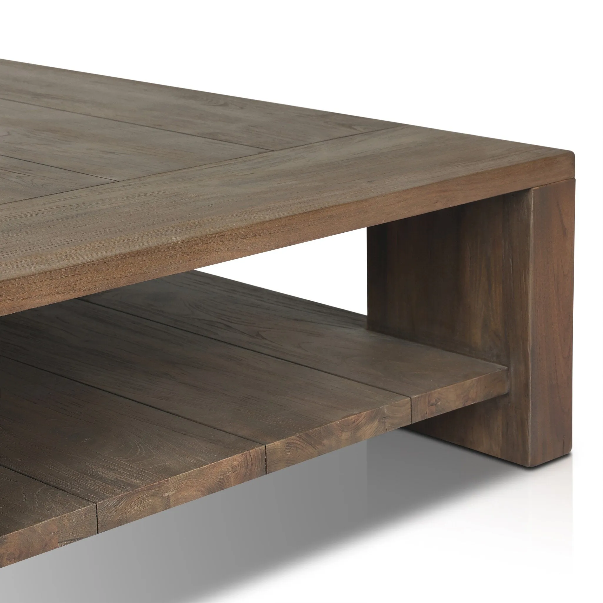 Roca Outdoor Coffee Table - Stained Heritage Brown-FSC