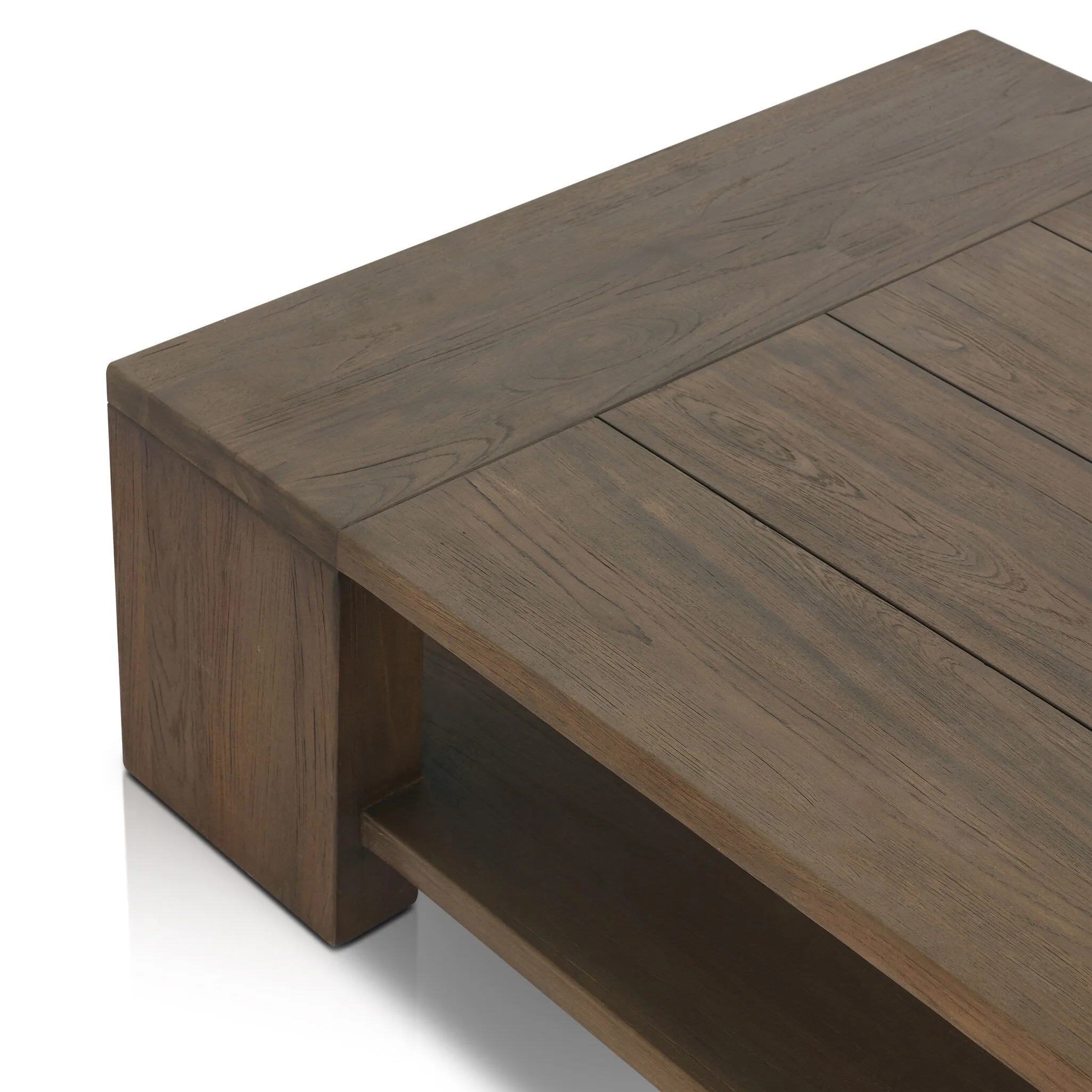 Roca Outdoor Coffee Table - Stained Heritage Brown-FSC