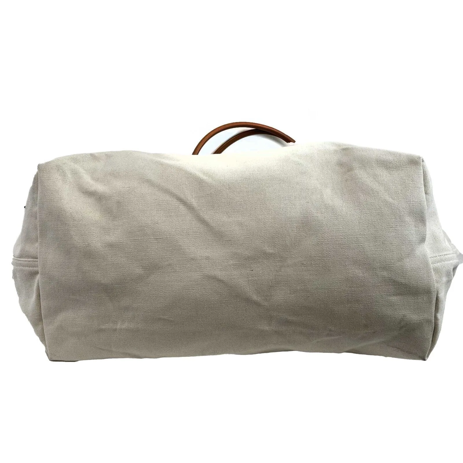 Saint Laurent Rive Gauche Maxi Tote Cream Tote Bag