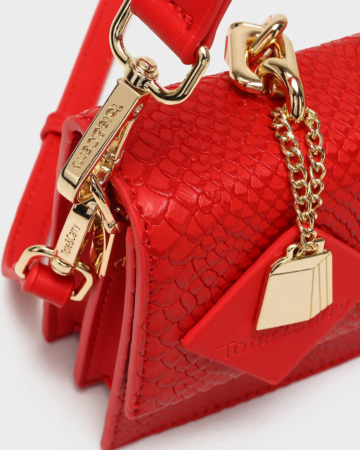 Sarah Purse in Red