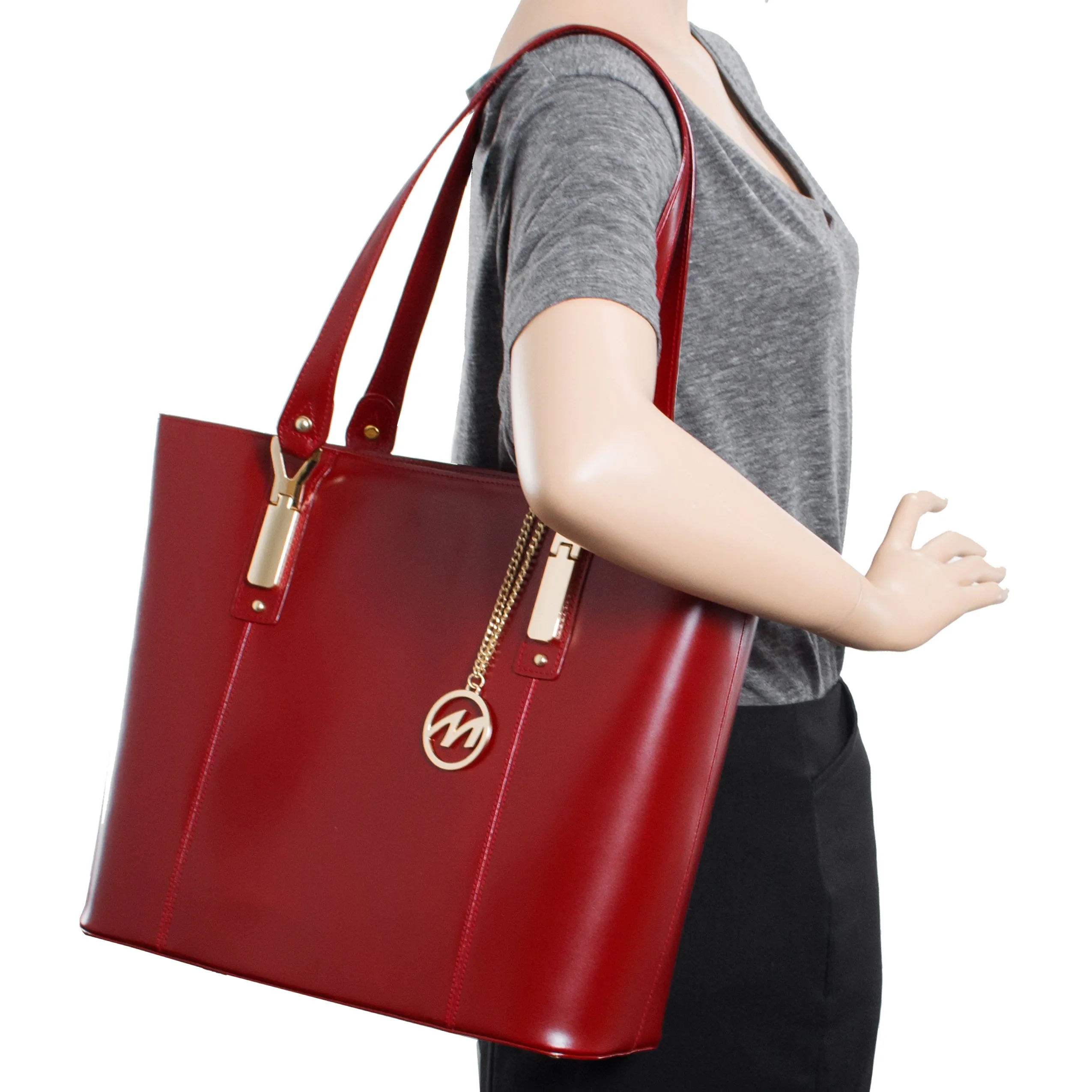SAVARNA | Leather Tablet Tote