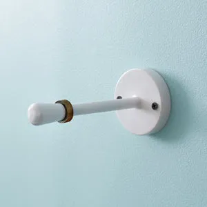 Set of 2 Vintage-Style Metal Toilet Paper Holders