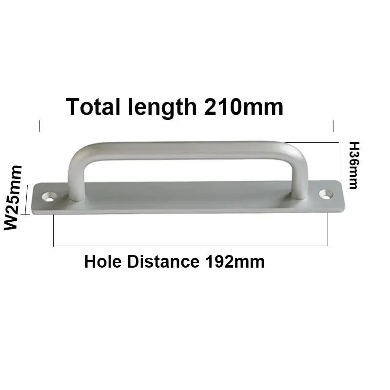 Sleek 60x80 cm Sliding Door with Handle