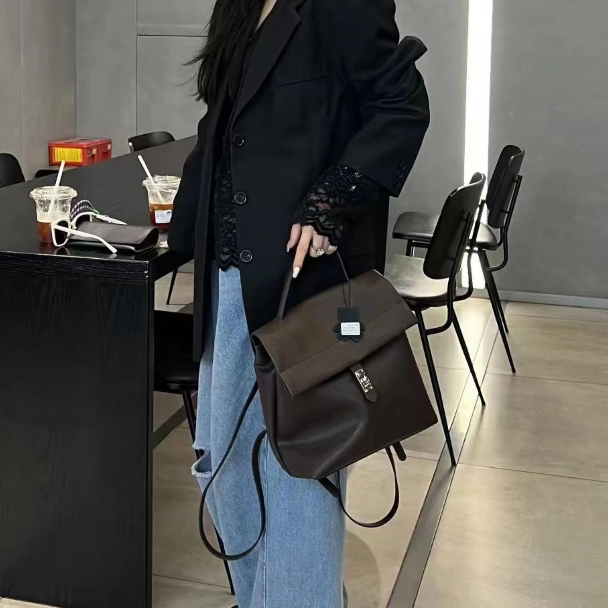 Small Leather Backpacks For Ladies Small Leather Rucksack Leather Small Backpack Women's