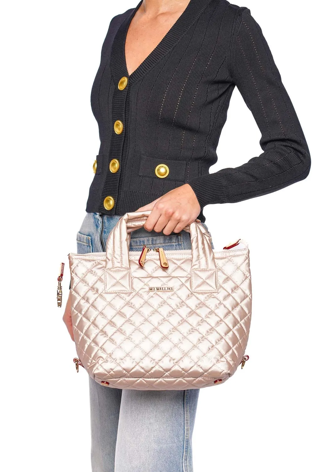 Small Sutton Pale Rose Deluxe Tote