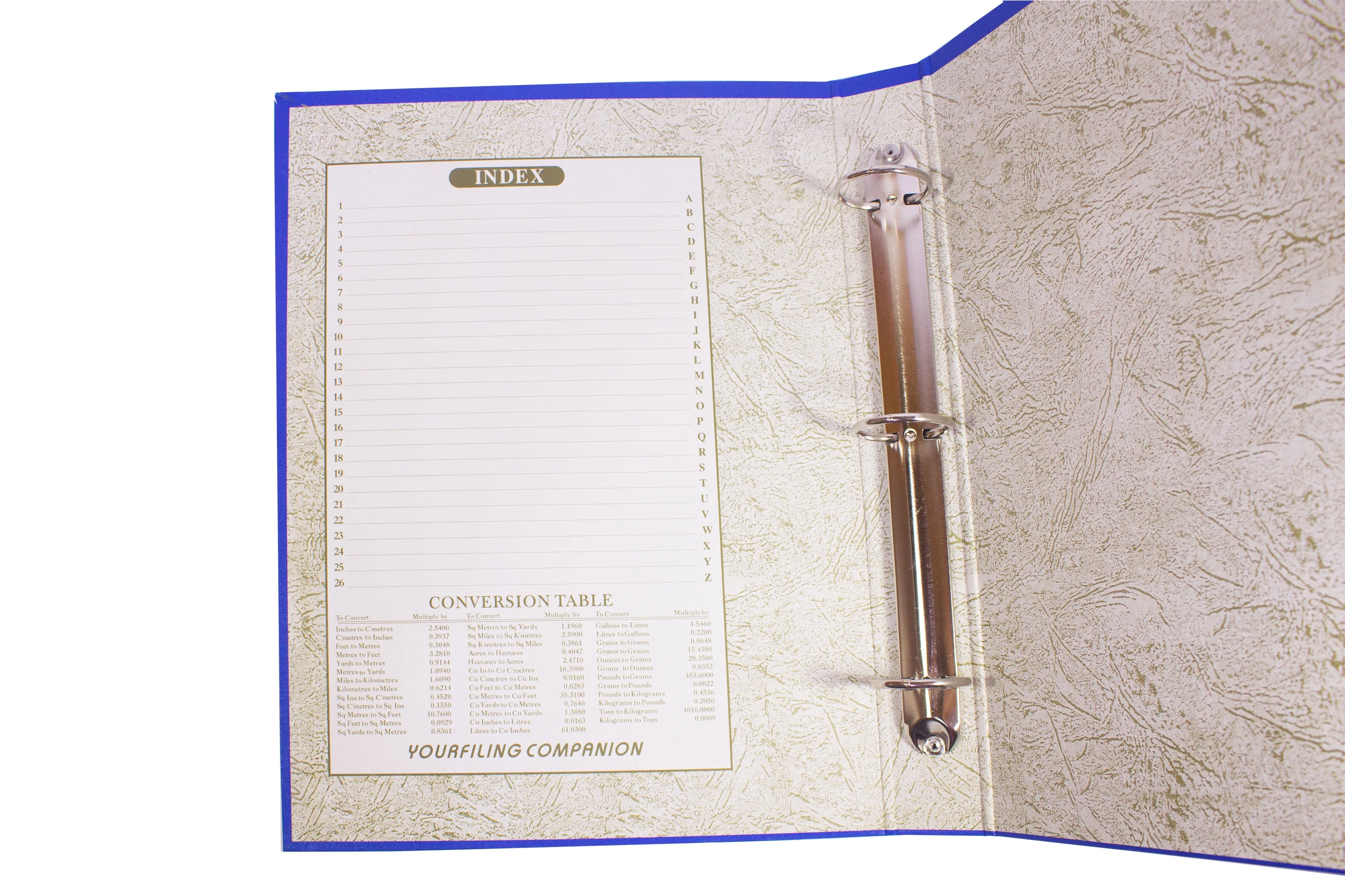 Smart 3-Ring Binder Long 1.5in