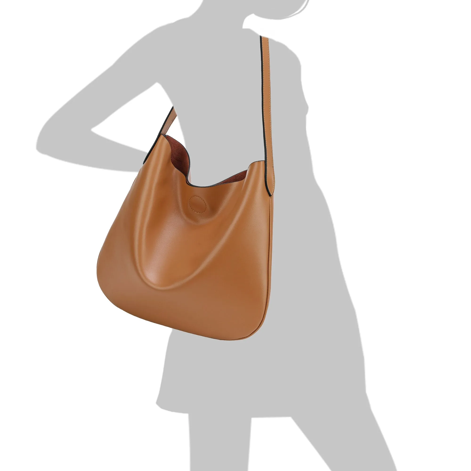 Smooth Leather Medium Tote