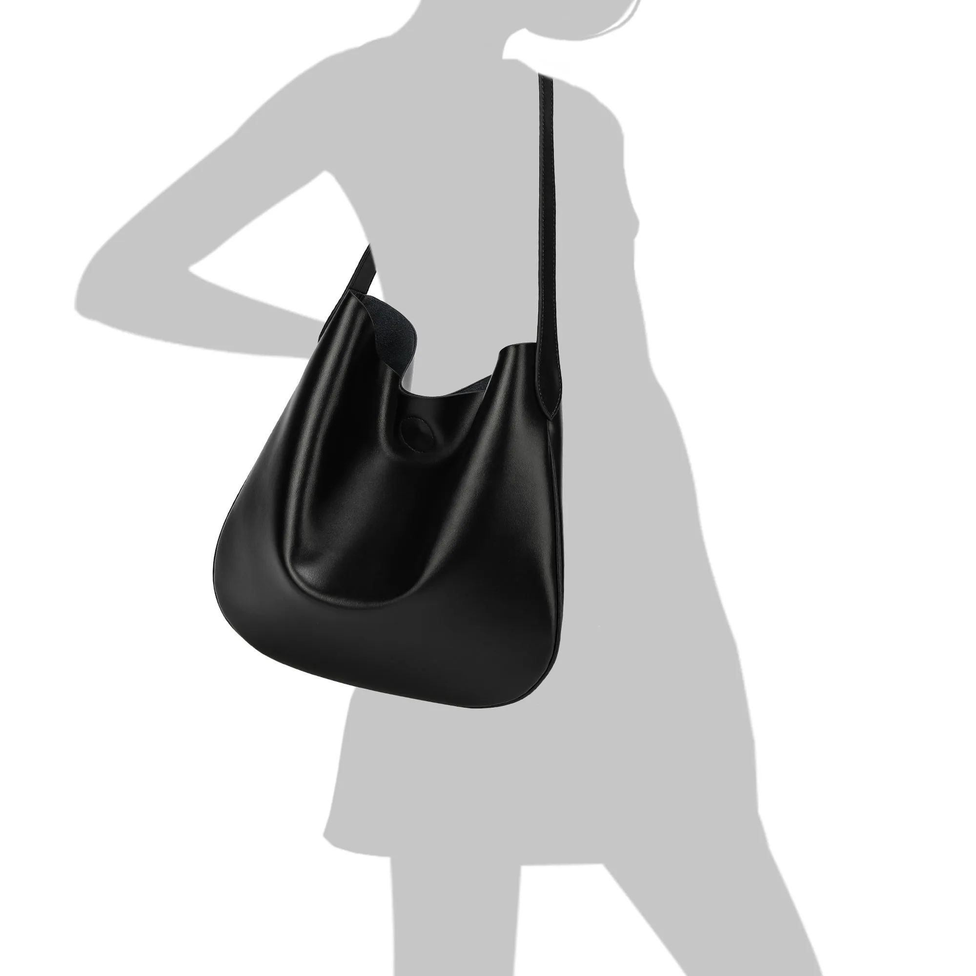 Smooth Leather Medium Tote