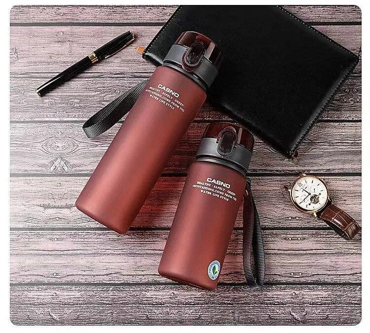 Sports Water Bottle Leak Proof  High Quality Hiking Camping Gym Portable 400ml 560ml BPA Free