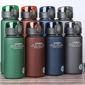 Sports Water Bottle Leak Proof  High Quality Hiking Camping Gym Portable 400ml 560ml BPA Free