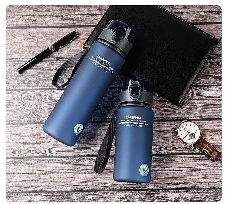 Sports Water Bottle Leak Proof  High Quality Hiking Camping Gym Portable 400ml 560ml BPA Free