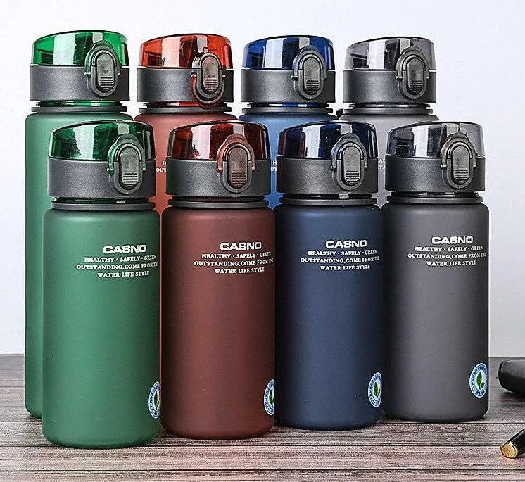 Sports Water Bottle Leak Proof  High Quality Hiking Camping Gym Portable 400ml 560ml BPA Free