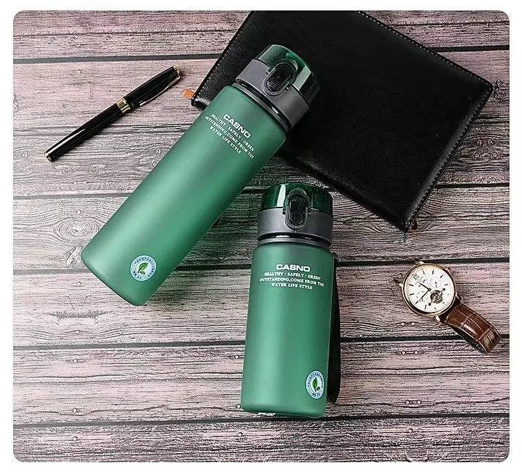 Sports Water Bottle Leak Proof  High Quality Hiking Camping Gym Portable 400ml 560ml BPA Free