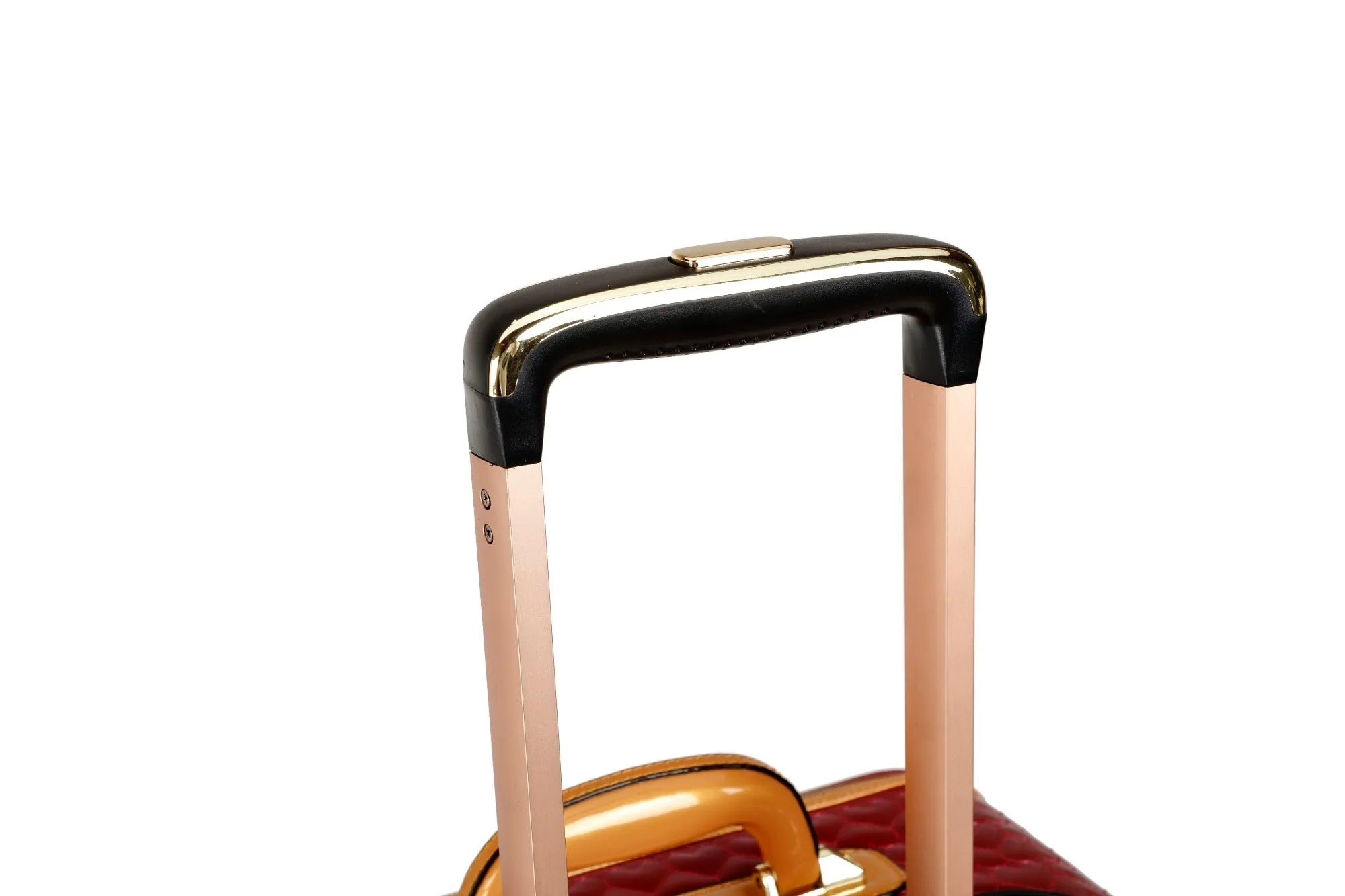 Starz Art Retro 3PC Set | Luxury Women Tote Bag Set with Spinning Wheels [RZL6669-3pcs/Set]