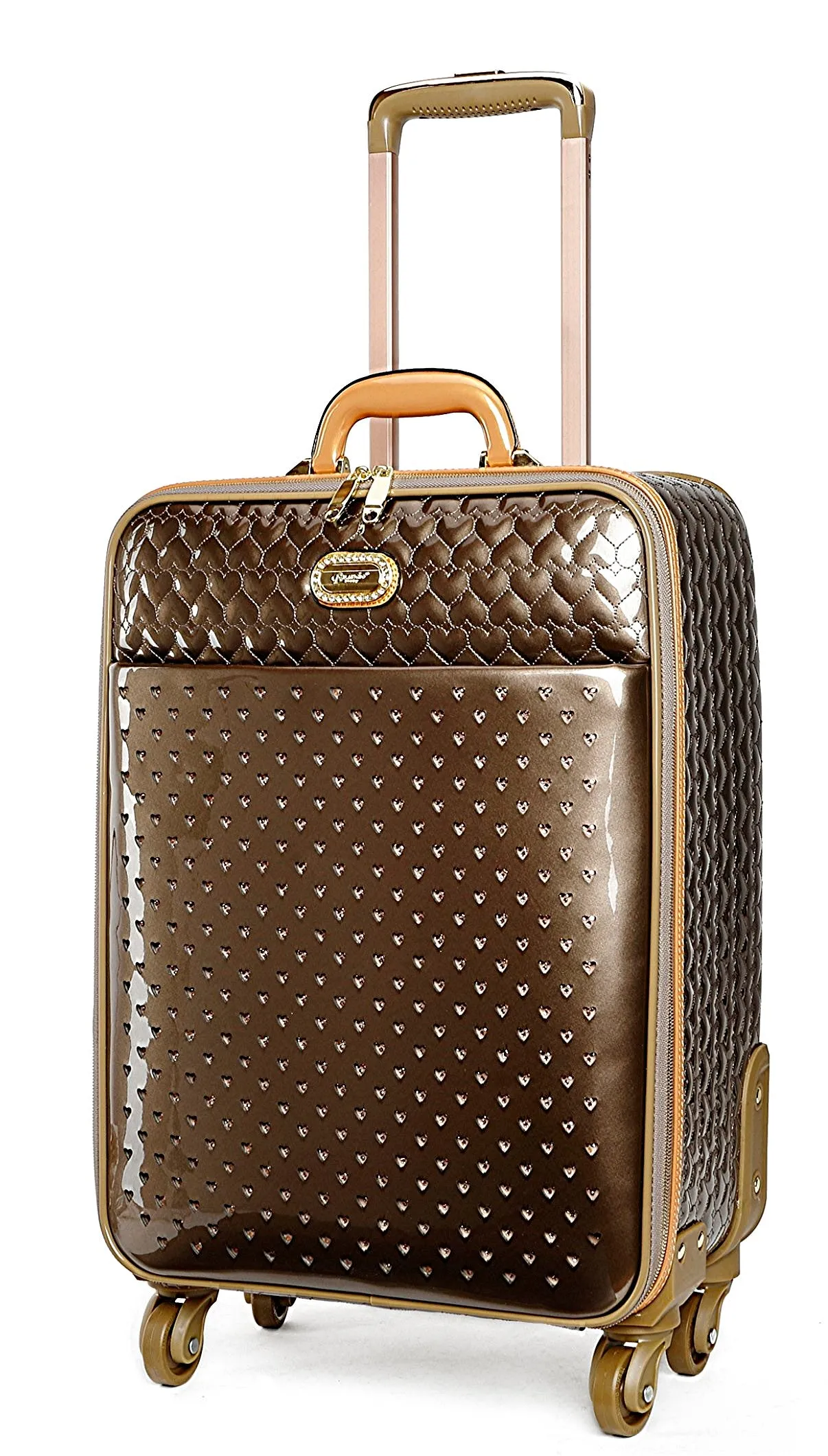 Starz Art Retro 3PC Set | Luxury Women Tote Bag Set with Spinning Wheels [RZL6669-3pcs/Set]