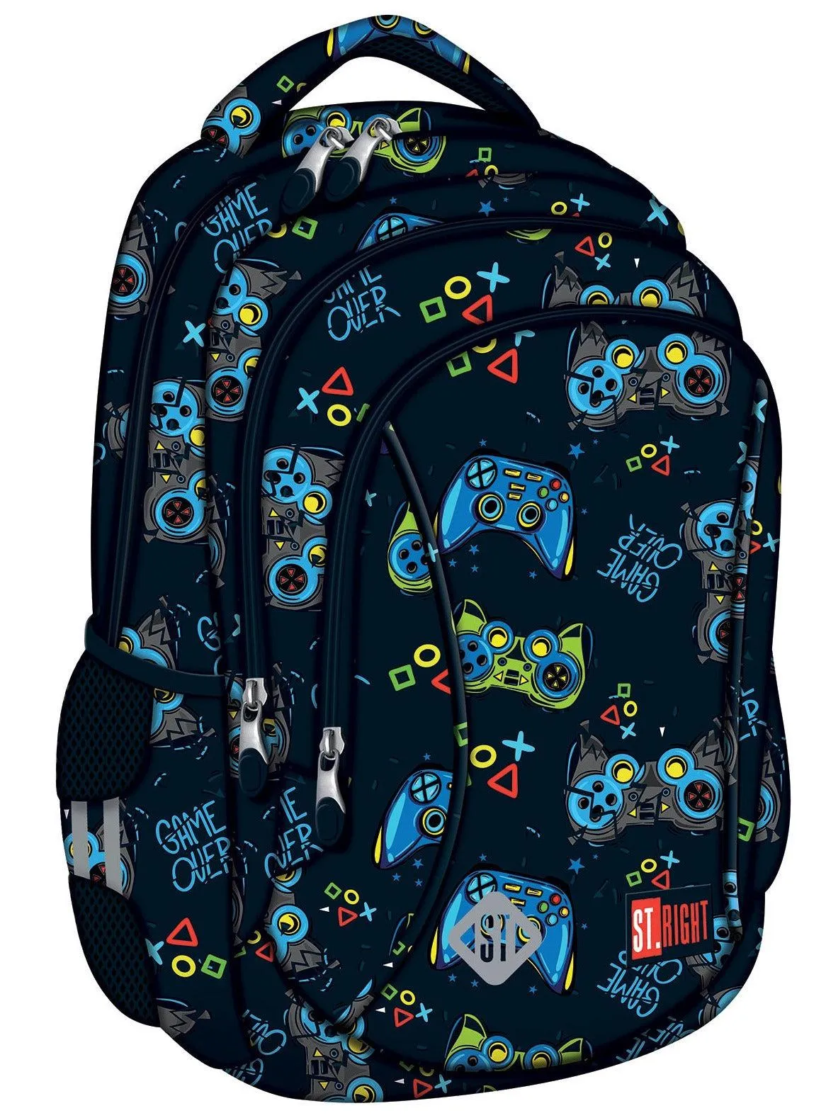 St.Right - Gamer Pads - 3 Compartment Backpack