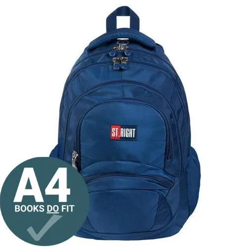 St.Right - Navy Blue - 4 Compartment Backpack