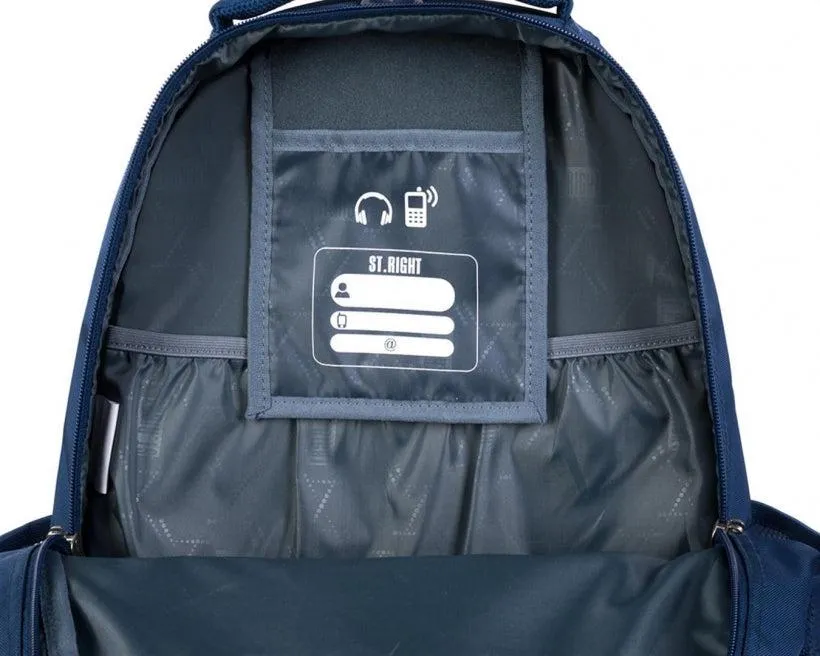 St.Right - Navy Blue - 4 Compartment Backpack