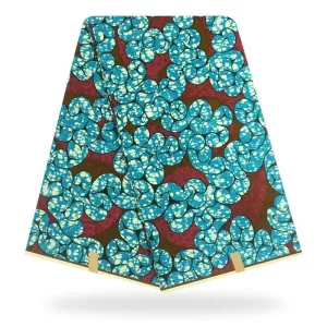 Stylish Designed Printed Wax Fabric - Combo Design