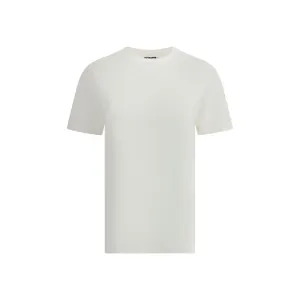 T-Shirt with leather patch