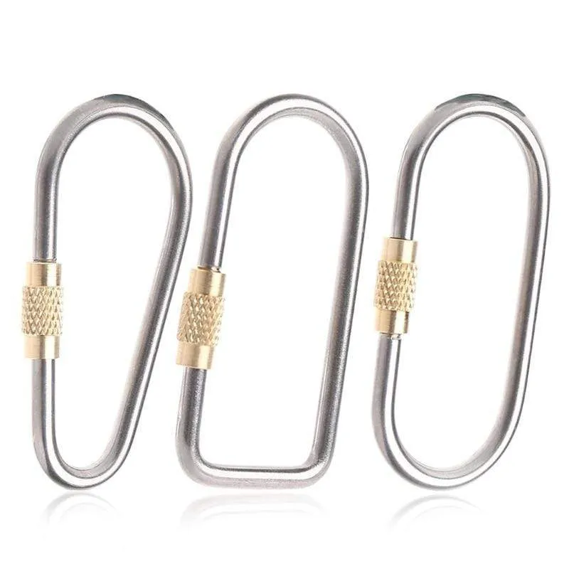 Titanium Alloy Carabiner - Camping Hook (5 pcs)