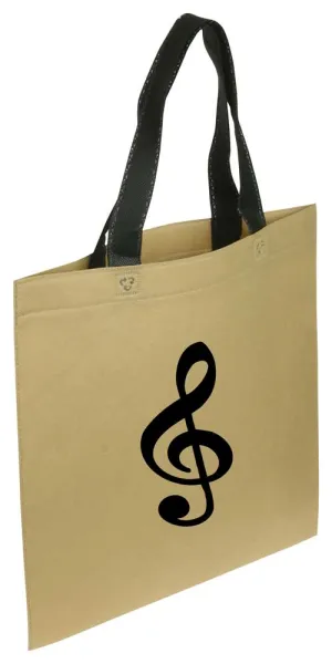 Treble Clef Tote Bag