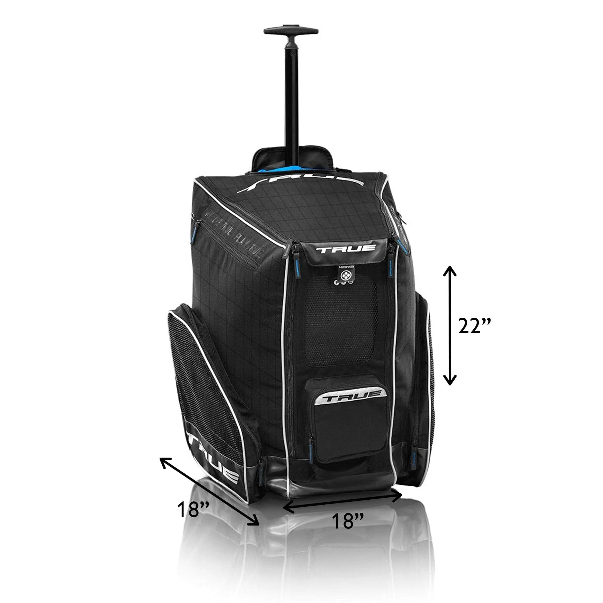 TRUE Elite Backpack Senior Wheel Hockey Bag