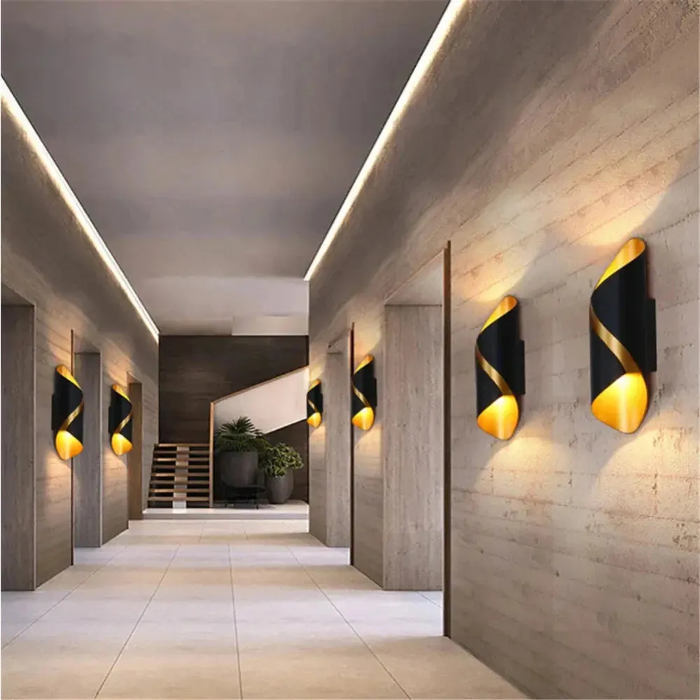 TwistGlow - Contemporary Glow LED Wall Lamp