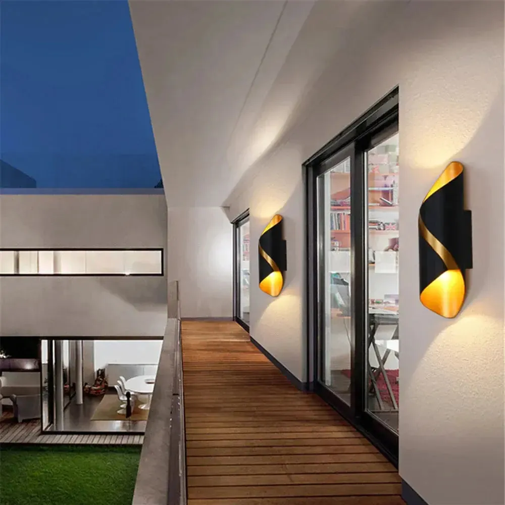 TwistGlow - Contemporary Glow LED Wall Lamp