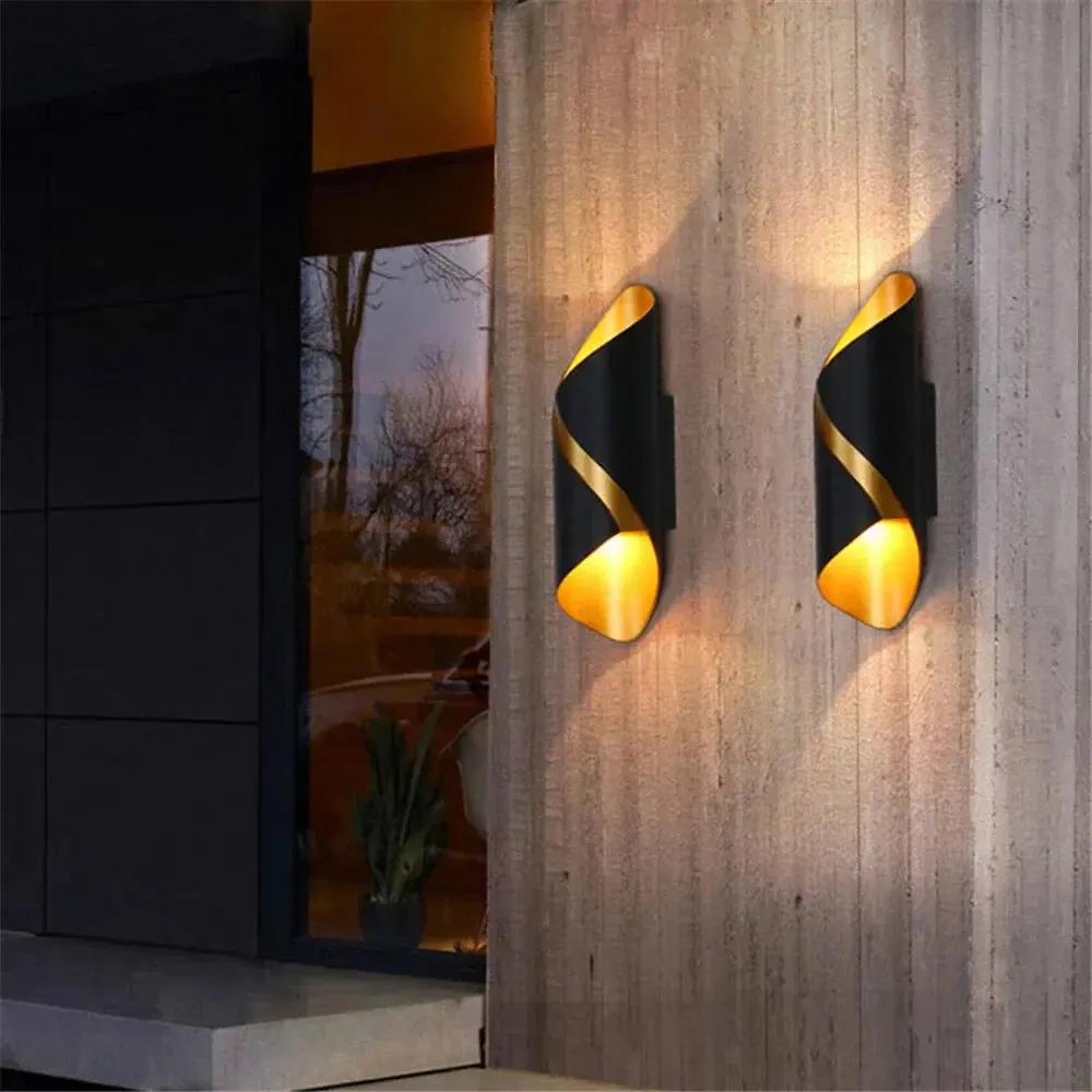 TwistGlow - Contemporary Glow LED Wall Lamp