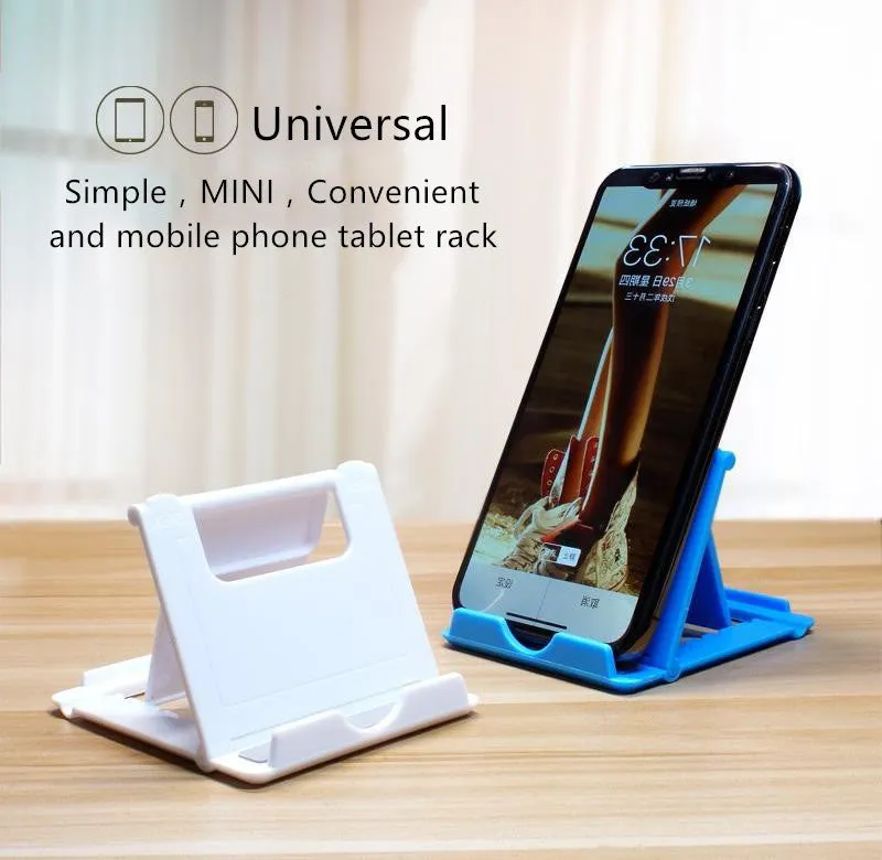 Universal Cell Phone Stand Holder for iPhone XS Max 8 Samsung S8 Xiaomi iPad Tablet Mount  purple