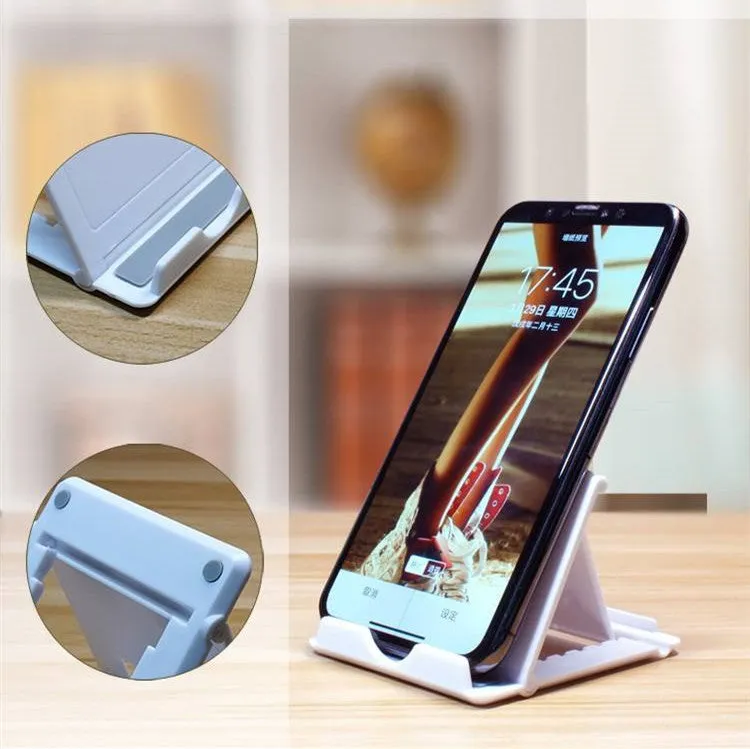 Universal Cell Phone Stand Holder for iPhone XS Max 8 Samsung S8 Xiaomi iPad Tablet Mount  purple