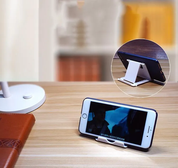 Universal Cell Phone Stand Holder for iPhone XS Max 8 Samsung S8 Xiaomi iPad Tablet Mount  purple