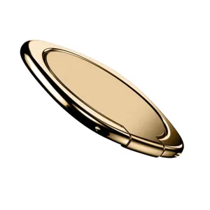 Universal Metal Bracket 360 Flexible Rotation Finger Ring Phone Stand Desktop Stand Gold