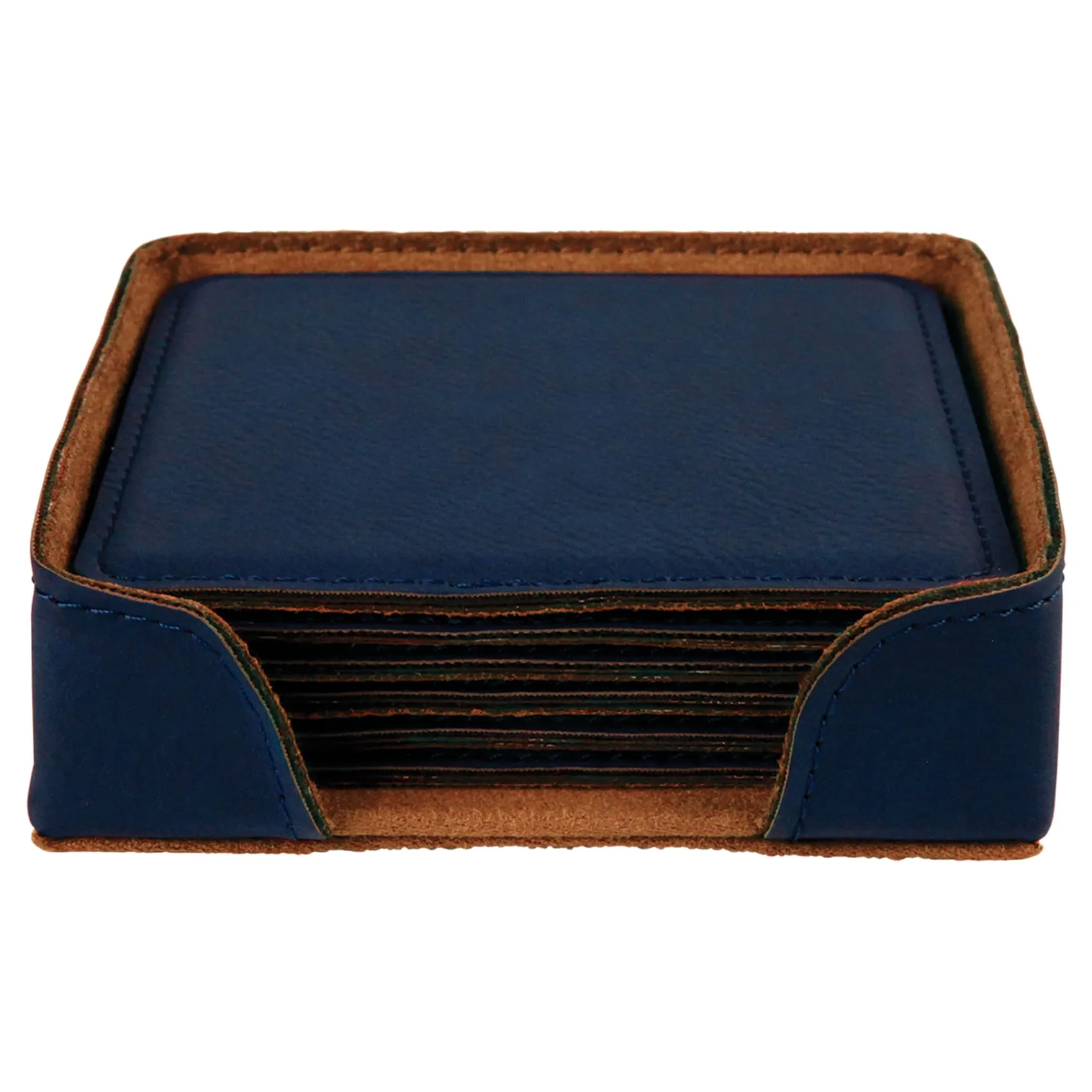 Vegan Leather Coaster Set