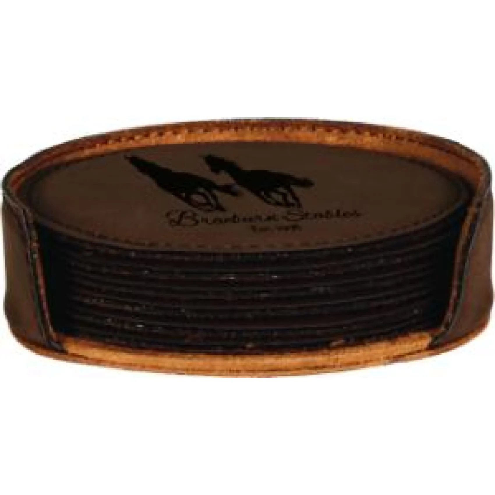 Vegan Leather Coaster Set