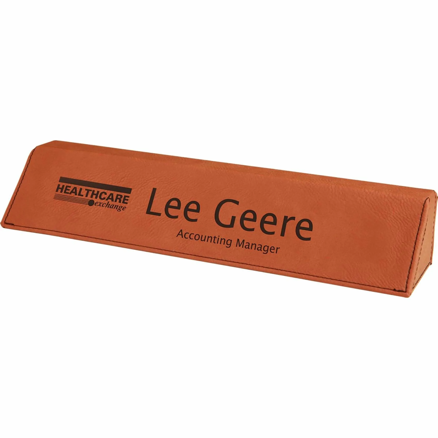 Vegan Leather Desk Wedge